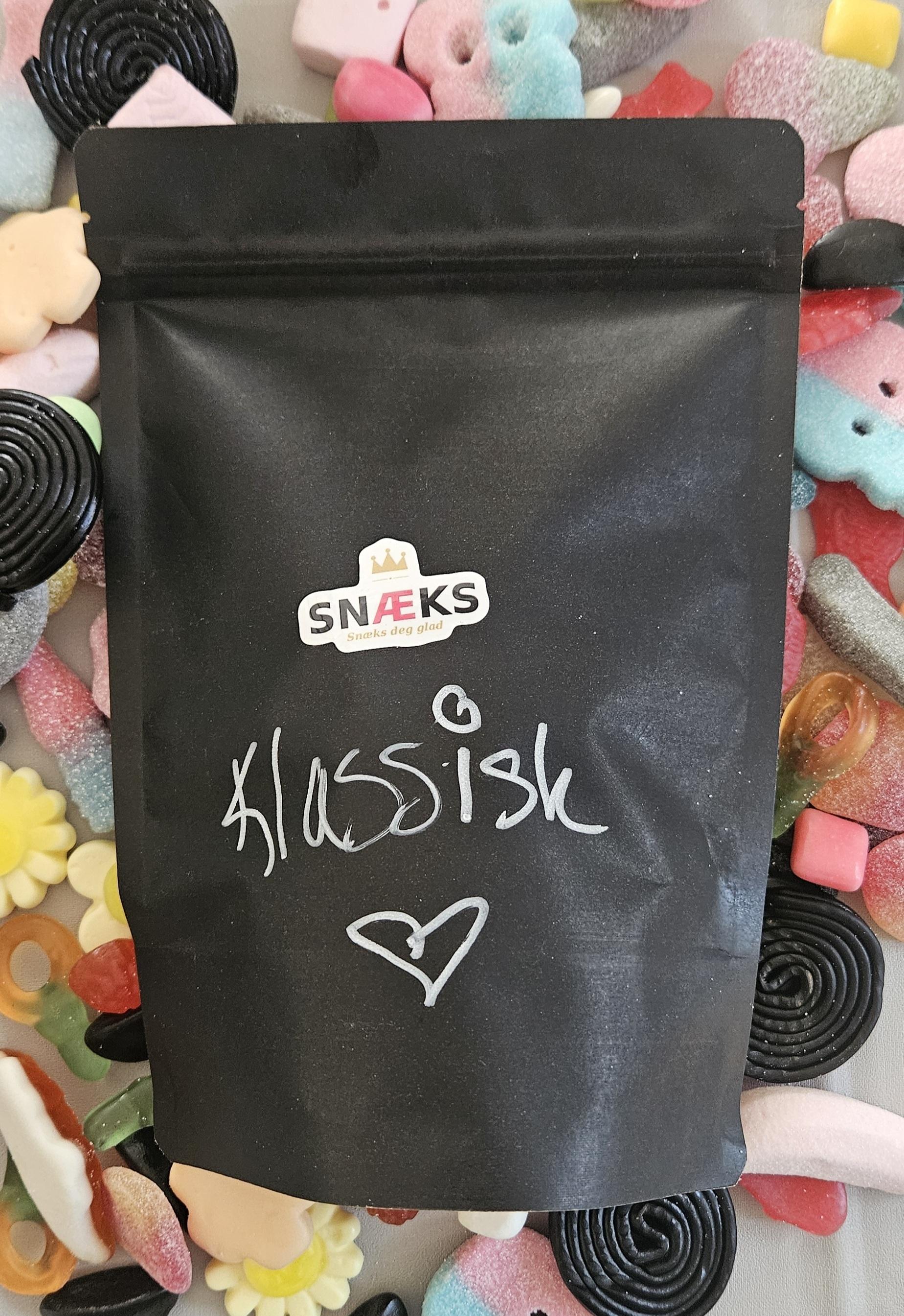 Snækpæk - Klassiker - Ferdigpakket Smågodt