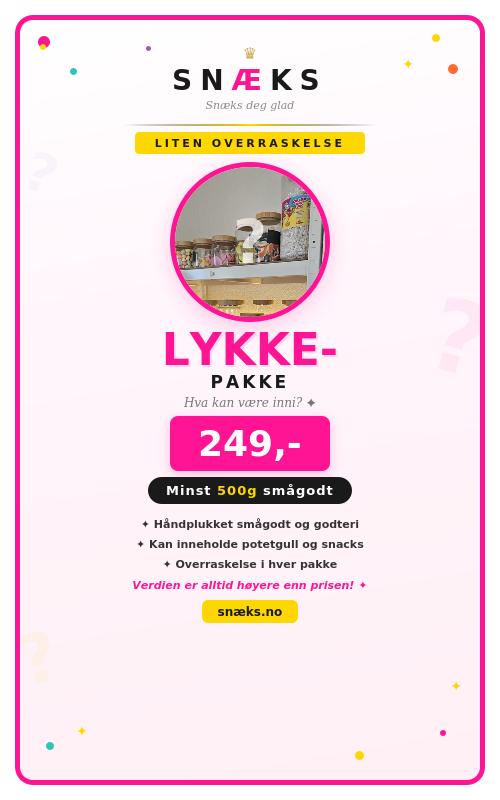 Lykkepakke Liten