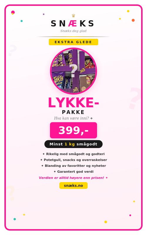 Lykkepakke Medium