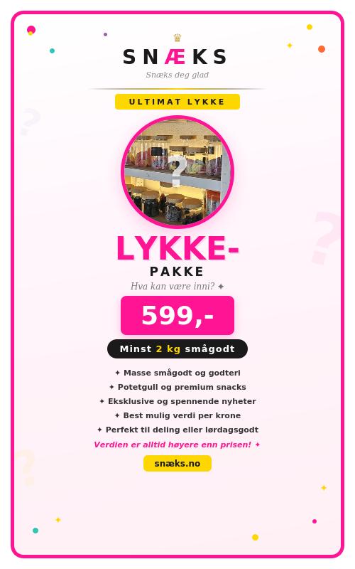 Lykkepakke Stor