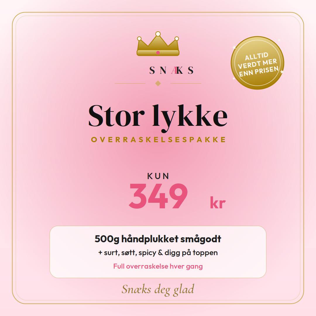 Stor Lykke - Lykkepakke