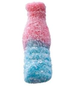 Bublizz - Rosa og blå smågodt